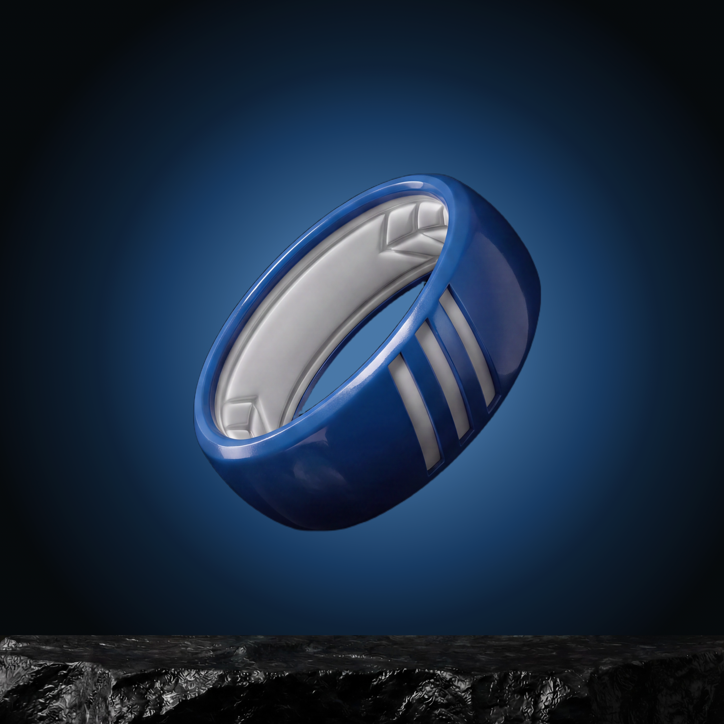 Silicone Ring Royal Blue